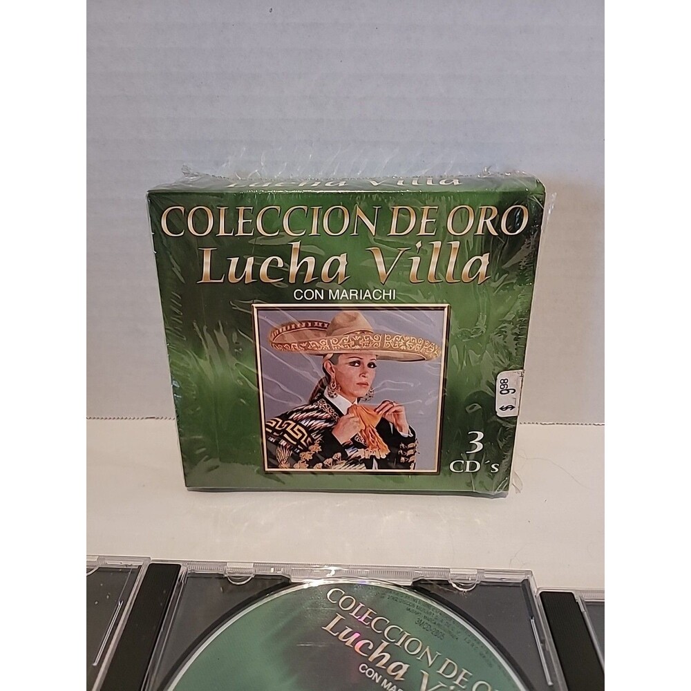 Coleccion de Oro [Box Set] by Lucha Villa (CD, Apr-2003, 3 Discs, Balboa...
